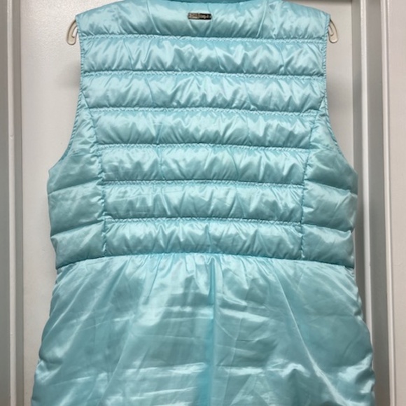 Lilly Pulitze Elyn Down Vest Blue Puffer Vest - Picture 11 of 12